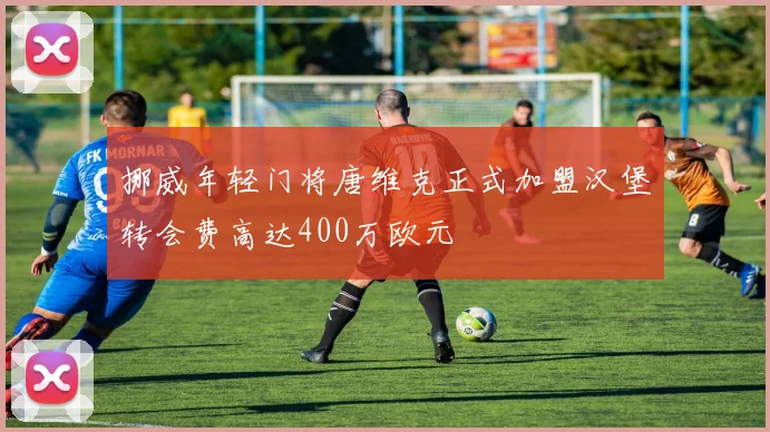 挪威年轻门将唐维克正式加盟汉堡转会费高达400万欧元
